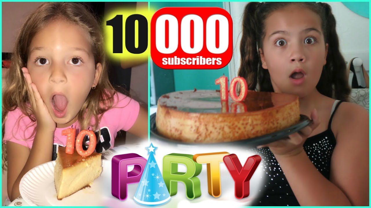 BIG AND FUN 10000 SUBSCRIBERS PARTY / SLIME /MUSICALLY / TRAMPOLINE GAMES /POOL 