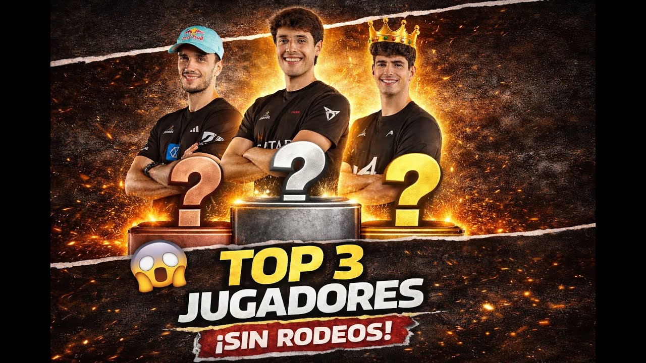 Los 3 MEJORES jugadores de padel por CADA GOLPE | Ranking pol&eacute;mico