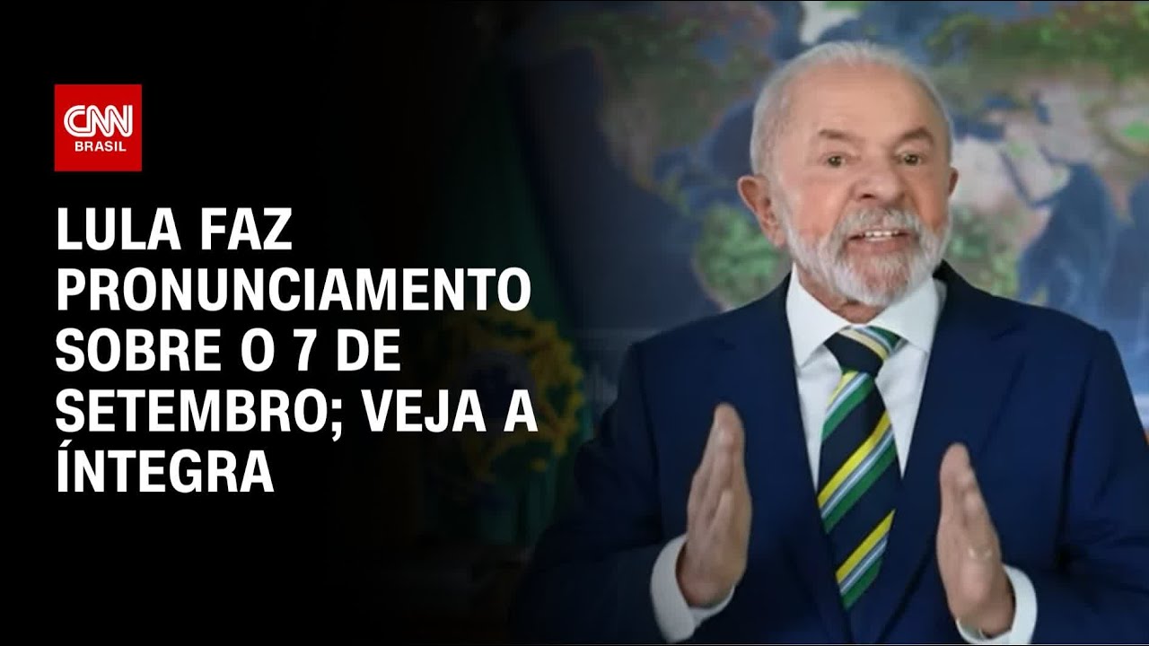 Lula faz pronunciamento sobre o 7 de setembro | CNN PRIME TIME