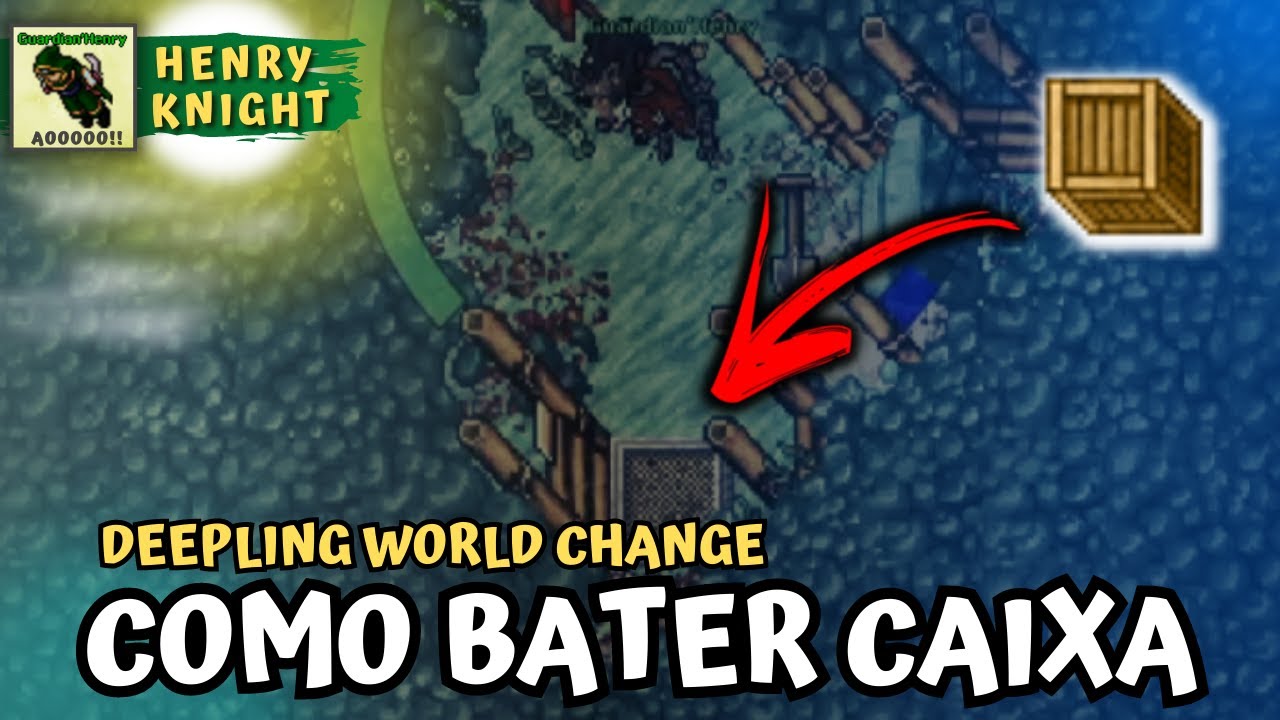 TIBIA QUESTS #5 COMO BATER CAIXA PARA ACESSAR OS BOSSES DOS DEEPLINGS