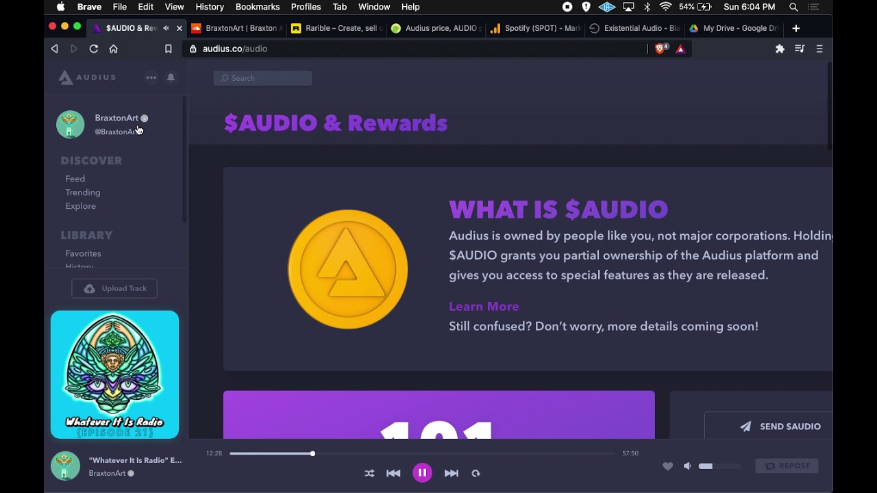 WHY I LOVE AUDIUS AND HOW TO RECEIVE AUDIO TOKEN!