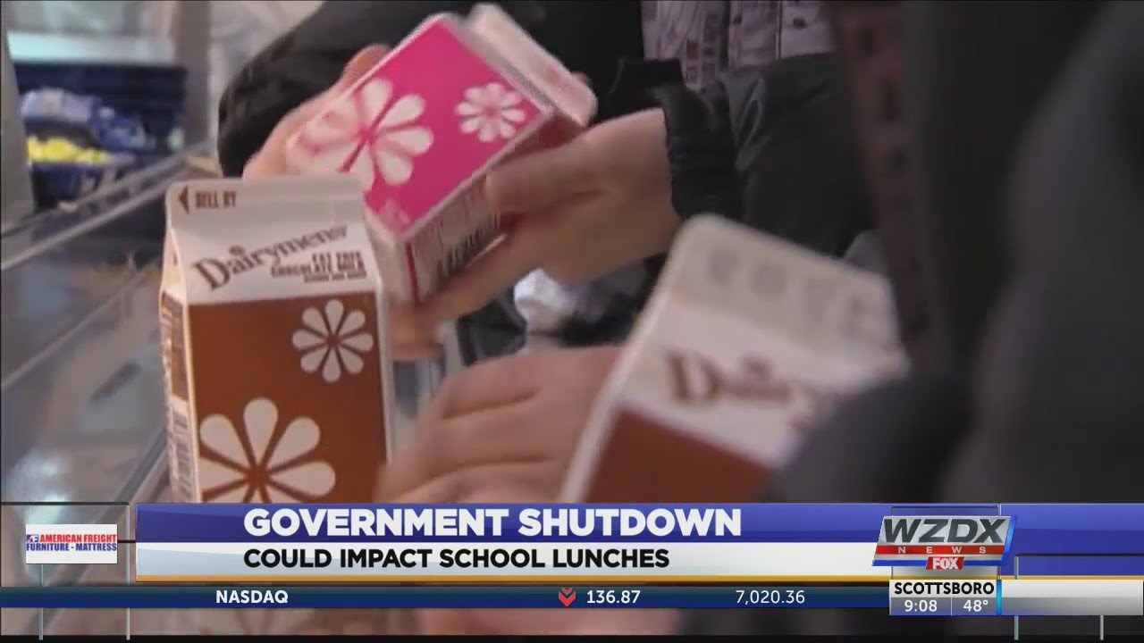Government shutdown could impact school lunches