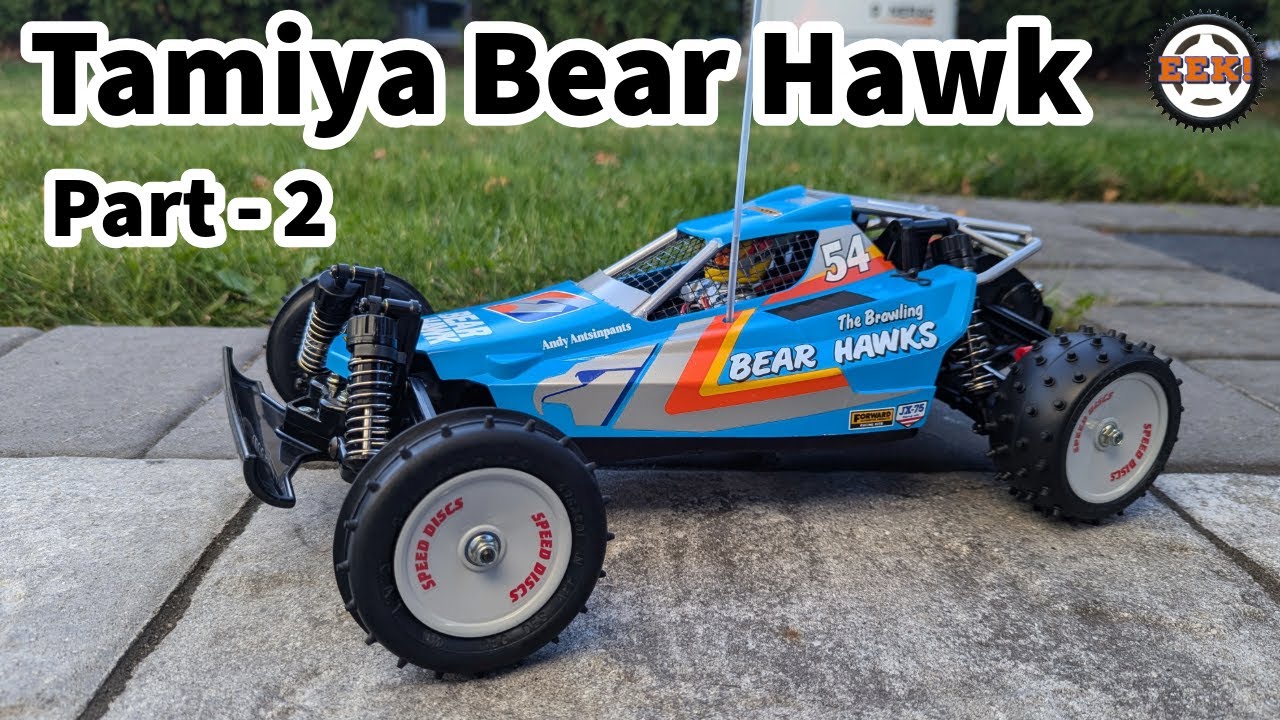 Винтажный проект Tamiya Bear Hawk — Часть 2 — Обзор и запуск! — Набор № 58093