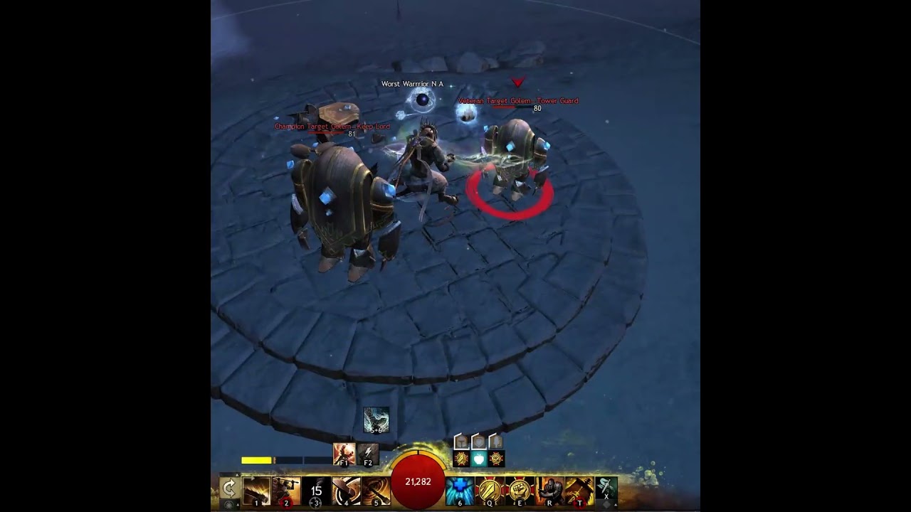 Warrior Staff 3 Bugged 2024-02-28