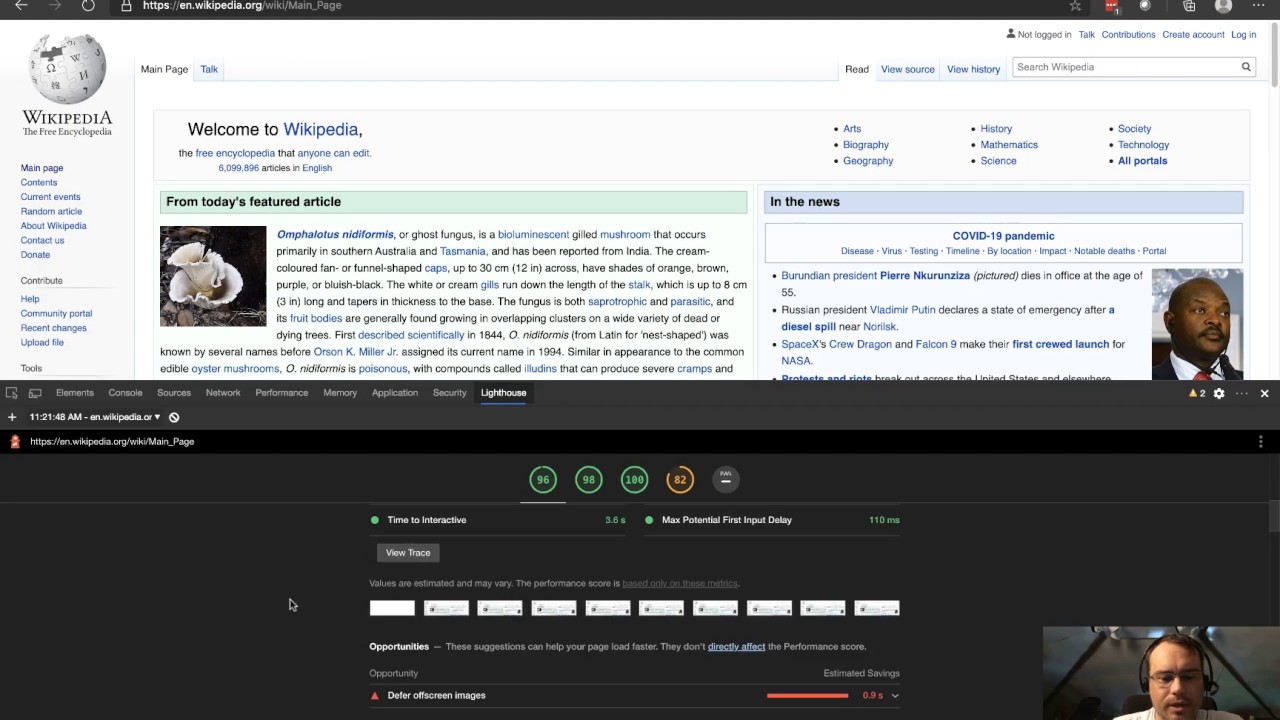 Using and Automating Lighthouse
