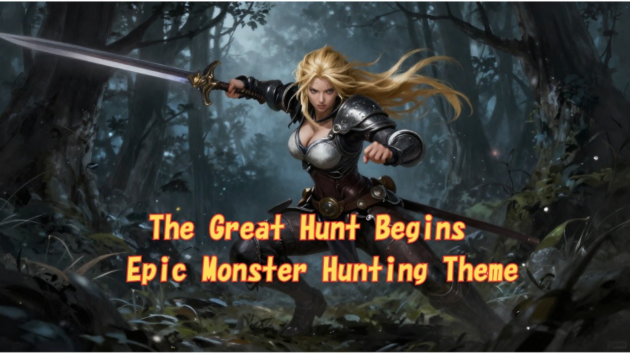 【Royalty-Free Music】The Great Hunt Begins | Epic Monster Hunting Theme【battle music】
