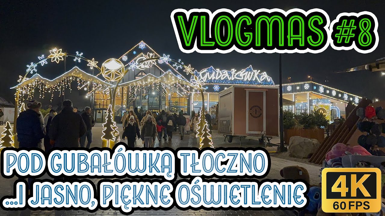 🔴Zakopane🎄VLOGMAS 8⚠️Uważajcie na PRZEBIERAŃCÓW na KRUPÓWKACH, Gubałówka, 4K❗2024.12.06 ASMR