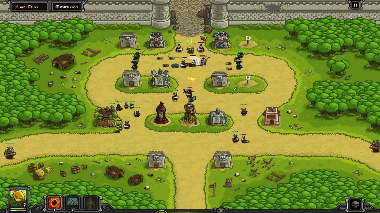 006 Kingdom Rush ReBBBorn Furious Assault  # The Citadel