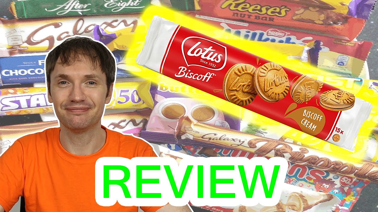 Lotus Biscoff - Biscoff Cream Biscuits Review