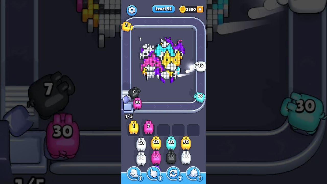 Pixel flow level 52 slow speed 