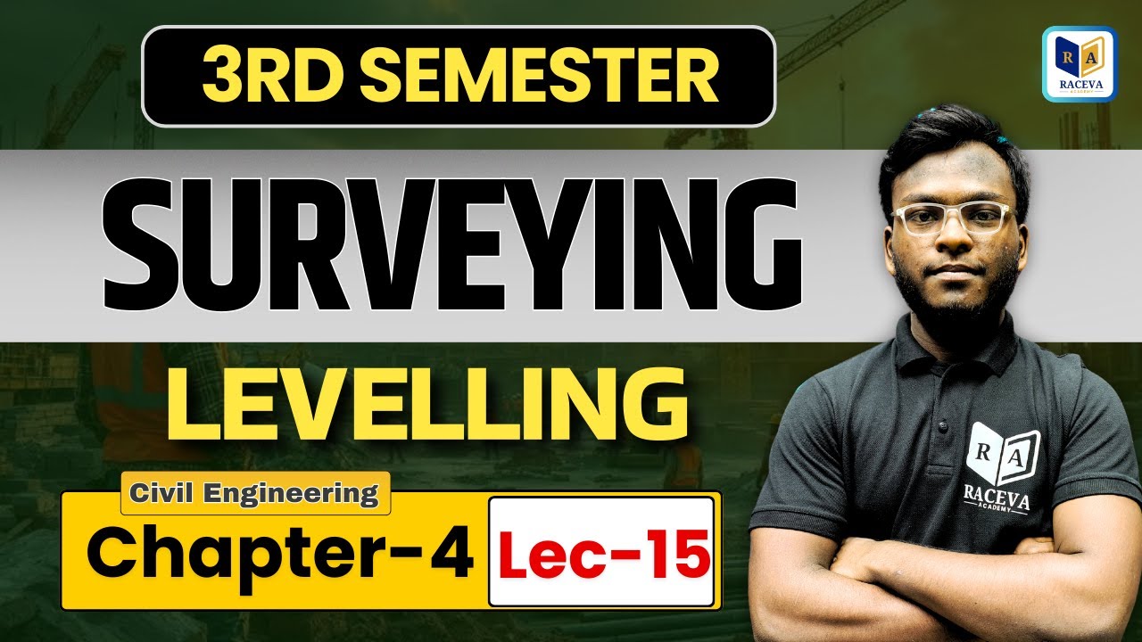 🪐 Surveying - 1 | LEVELLING (Chapter-4, Lec-18) | Polytechnic 3rd Semester | Civil Engineering