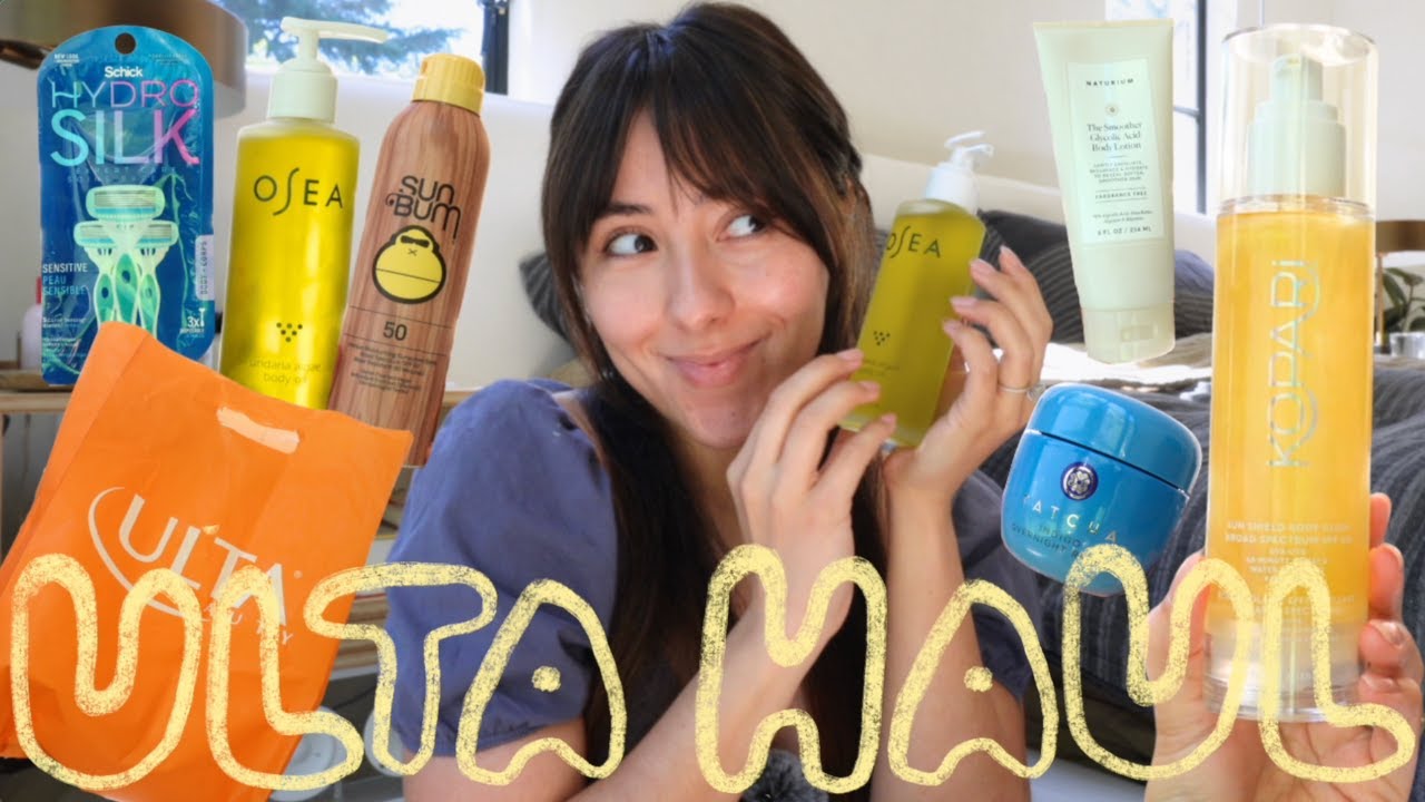 spring ulta haul: tatcha, kopari, naturium
