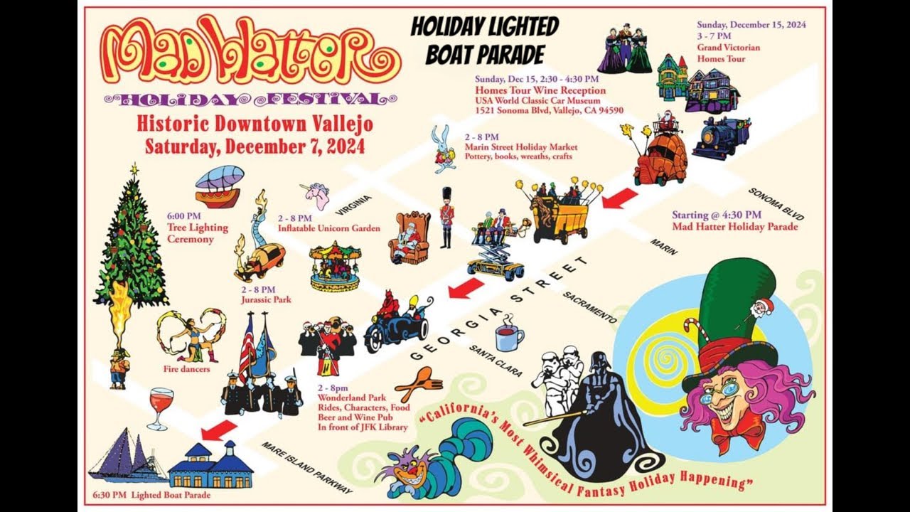 Mad Hatter Holiday Lighted Boat Parade