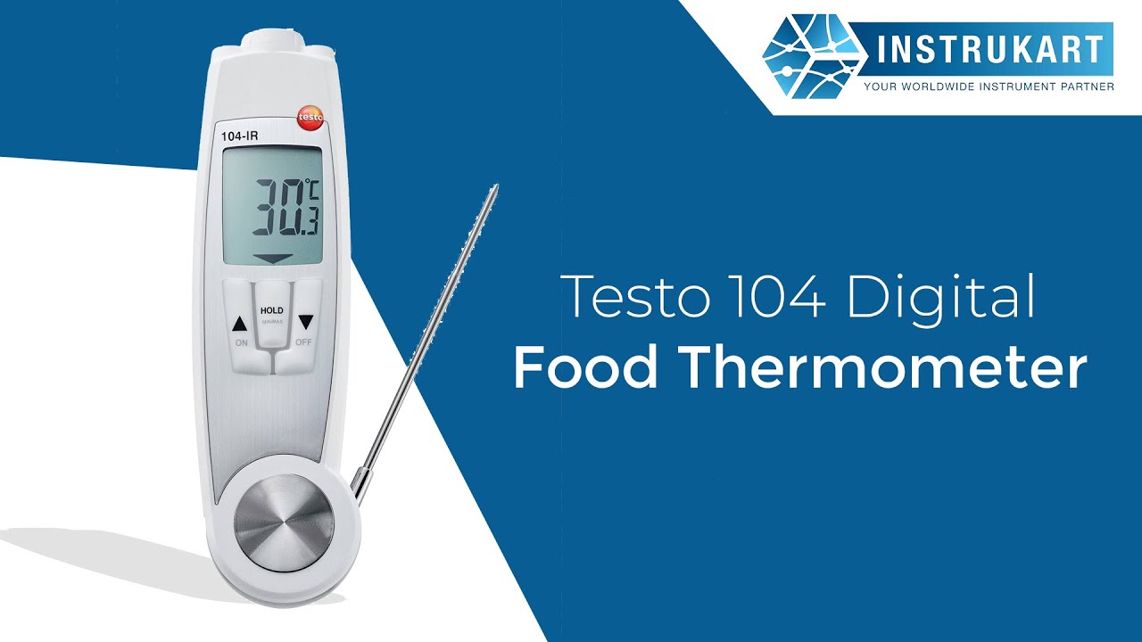Testo 104 Digital Food Thermometer | Instrukart