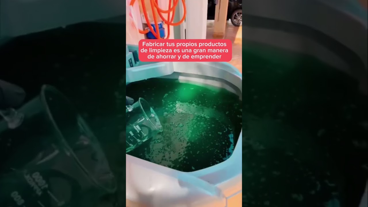FABRICA TU PROPIO JABÓN LÍQUIDO  BLANQUEADOR TIPO ARIEL O ALA. 