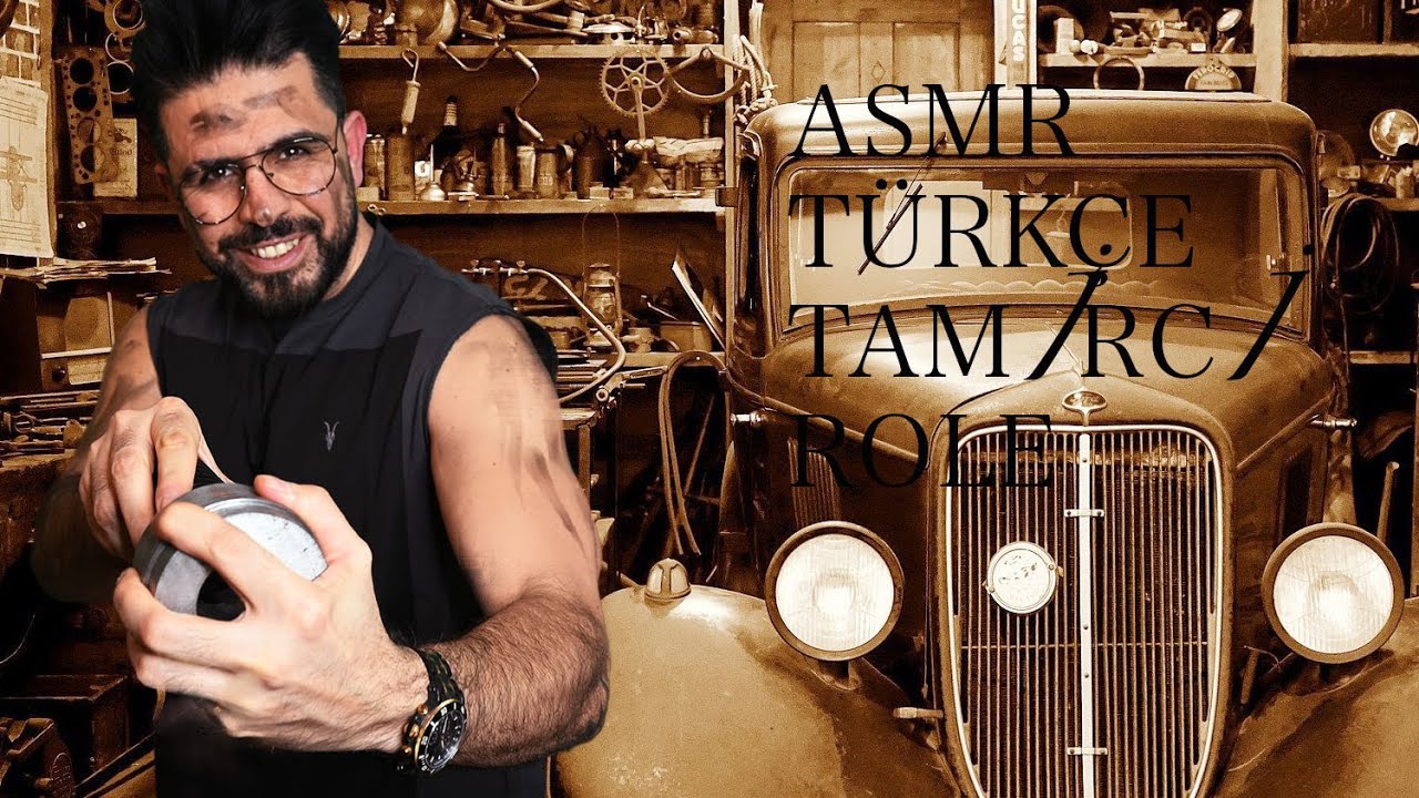 ASMR  Türkçe tamirci mekanik role play Türkçe asmr fısıltılı konuşma ile tamir sesleri