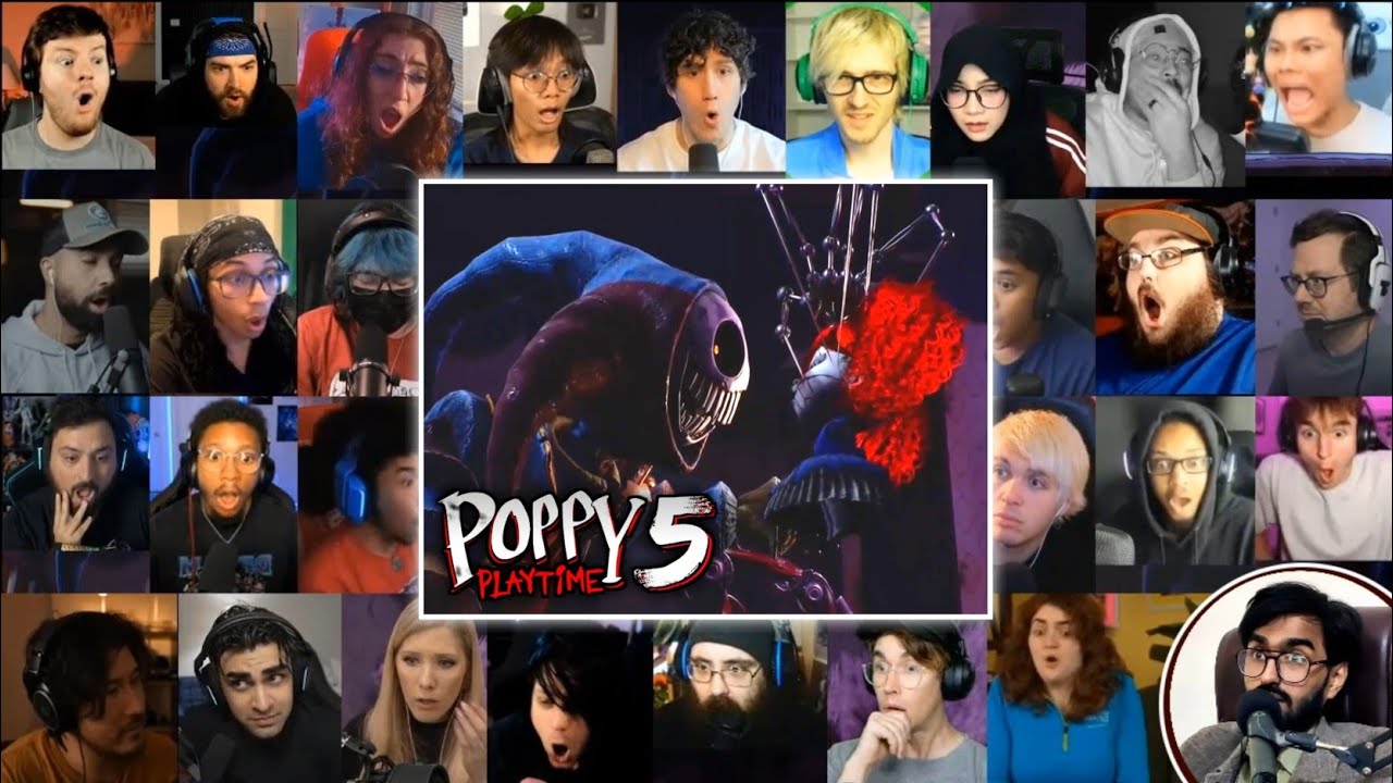 The Prototype Reveal Scene Reaction Mashup | Poppy Playtime Chapter 5