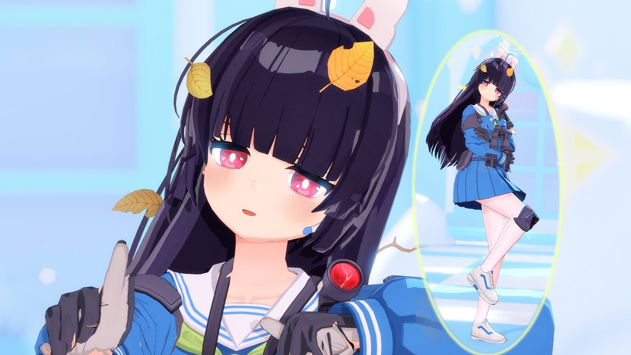 【Blue Archive MMD／4K／60FPS】Kasumizawa Miyu【还是你的笑容最可爱】