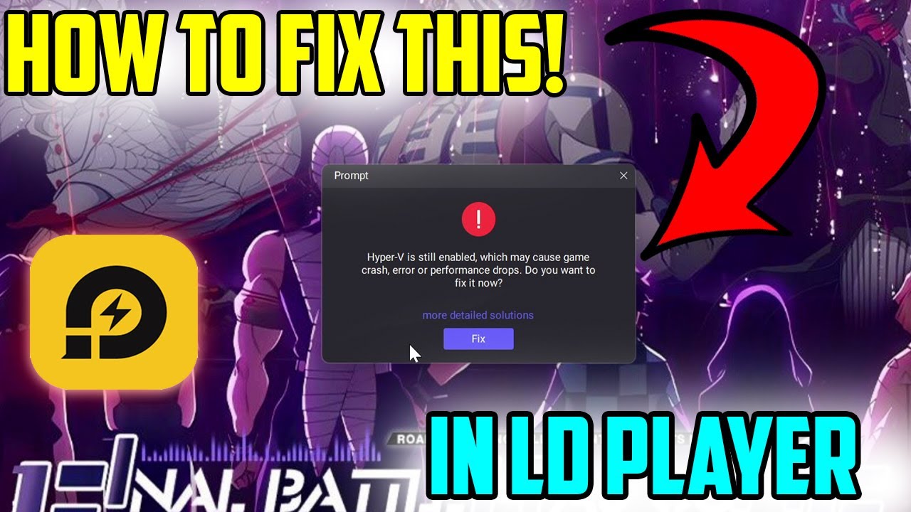 Как исправить проблему Hyper-V в LD PLAYER