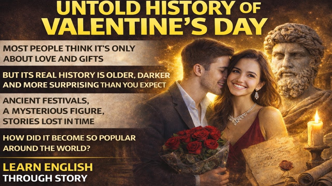 The True Story of Valentine’s Day | Learn English Through Story | Graded Reader