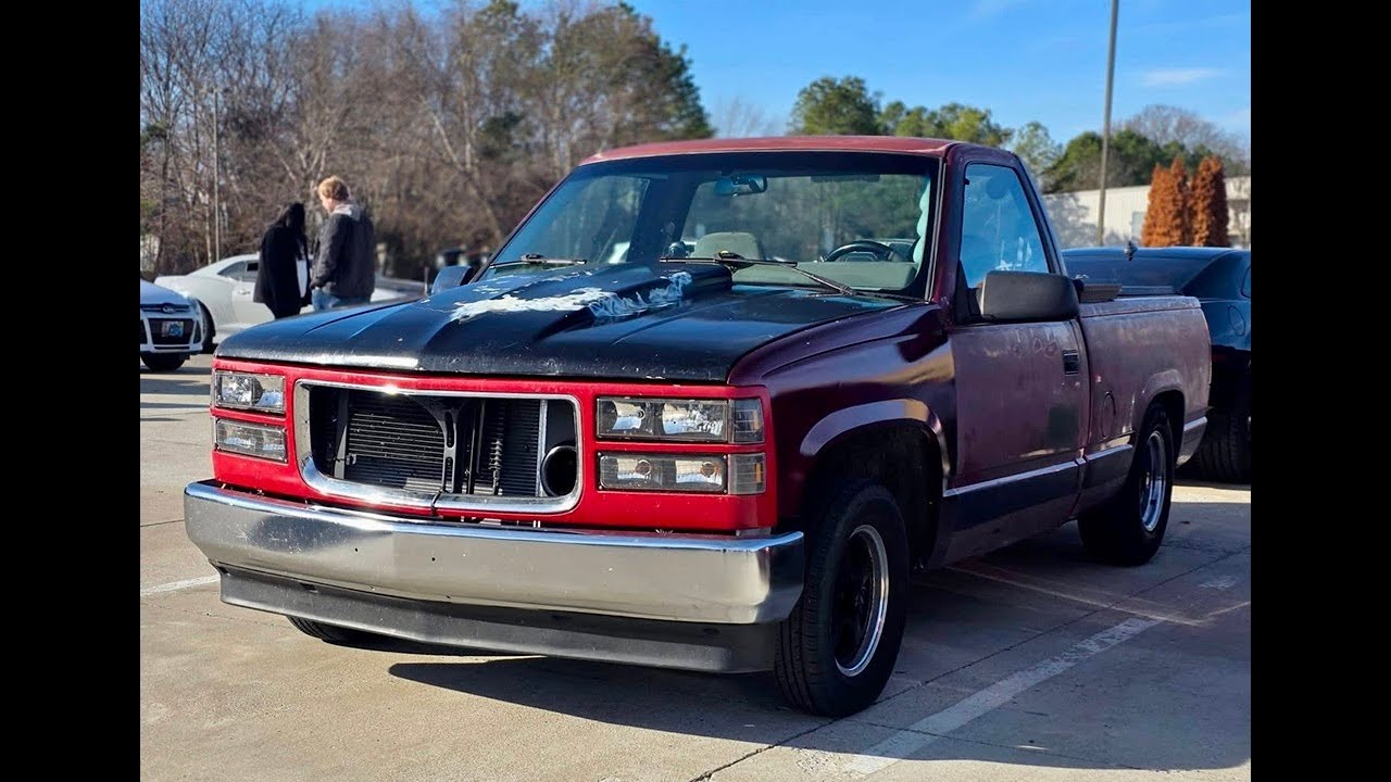 LS swapped OBS Chevy truck gets custom cold air and facelift.  As week get ready for Sick week 2026