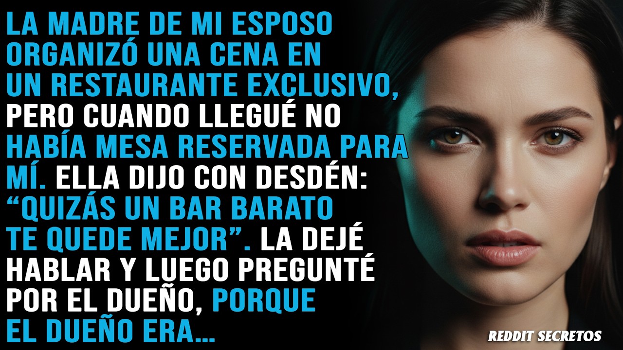 La madre de mi esposo me excluyó de una cena de lujo, así que pregunté por el dueño. Ella no tenía..