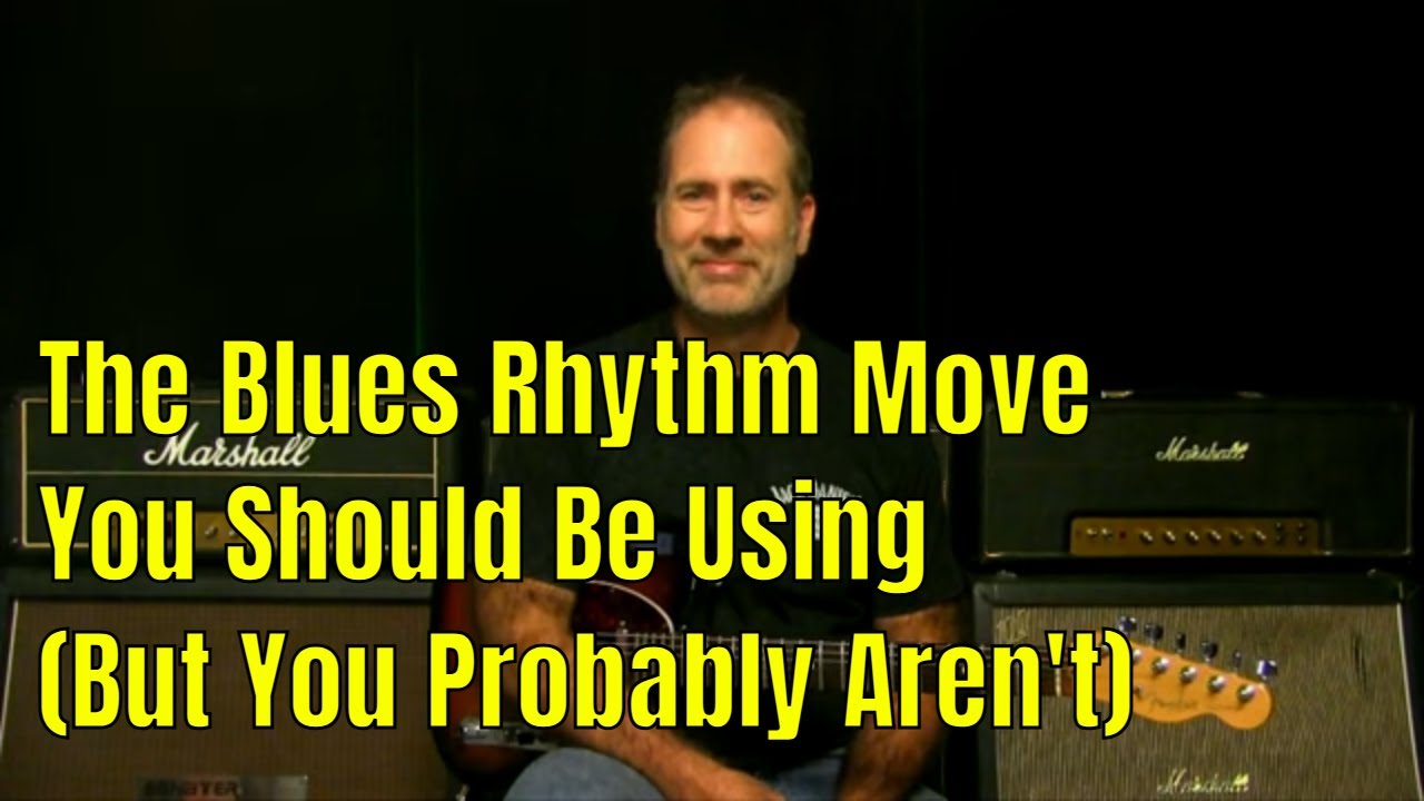 My Favorite Blues Rhythm Guitar Move You Should Be Using