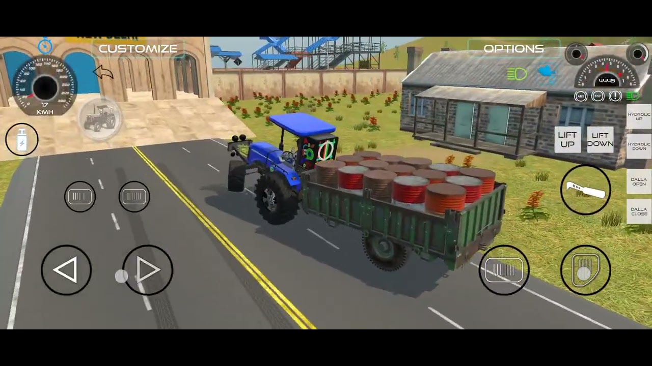 Sonalika 60 Mission Trolley Darm Loding 🔥 #srgamingking 