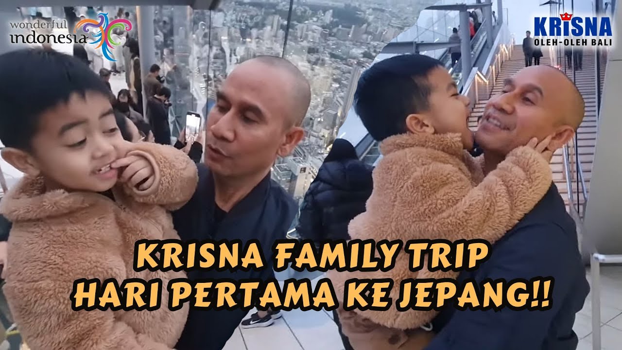 KRISNA FAMILY TRIP DAY 1 !! KELUARGA AJIK KE JEPANG!!
