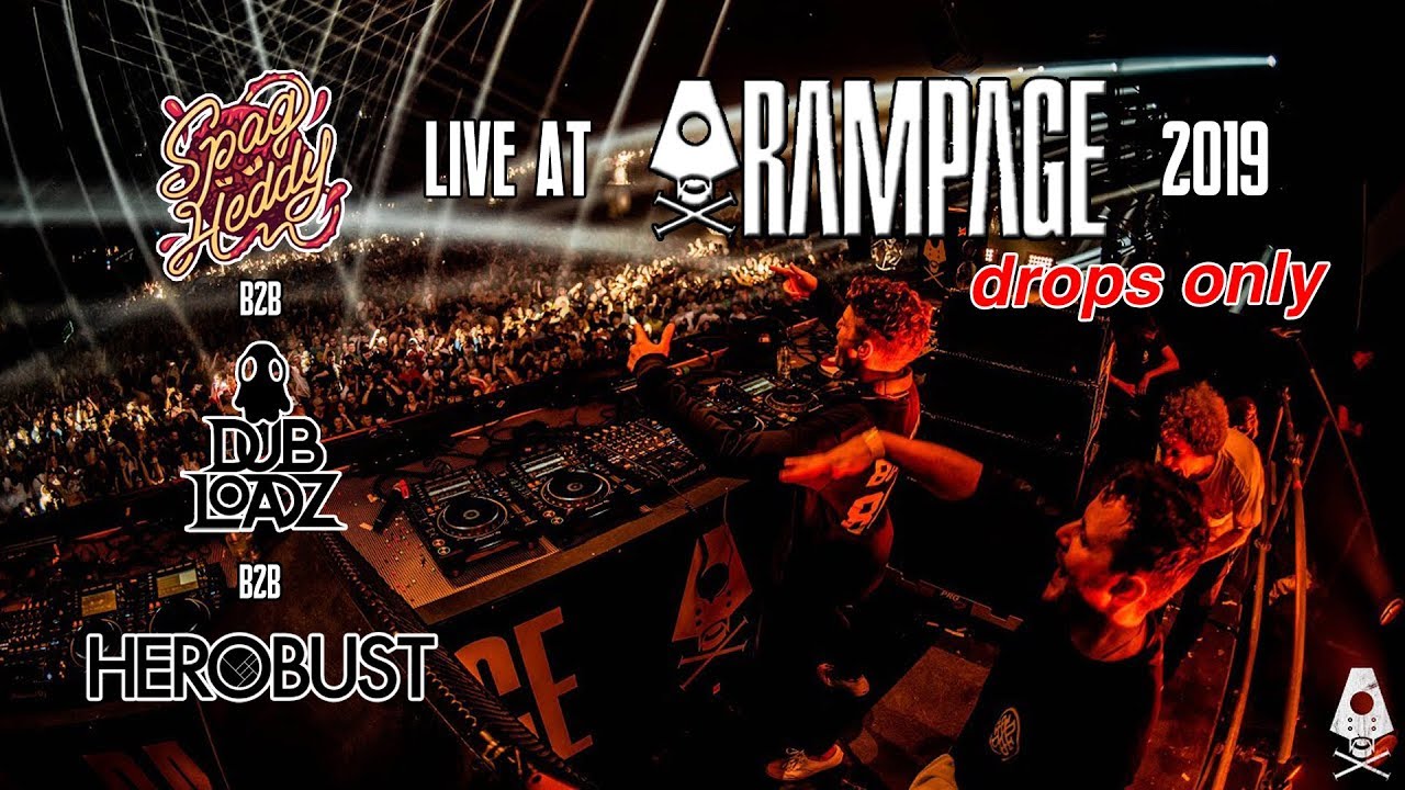 Drops Only // Spag Heddy B2B Dubloadz B2B Herobust | Live @ Rampage 2019