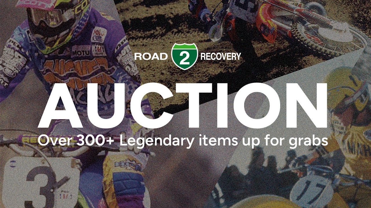 The Brian Barnes Moto Memorabilia Collection - Auction to benefit Road2Recovery