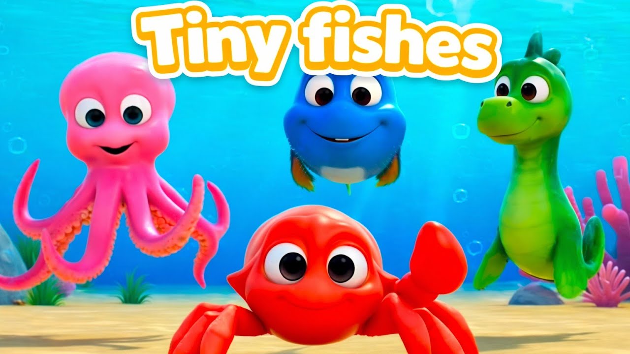 Sunny Sea Friends Song | Fun Ocean Animal Song for Kids|mamaskids 