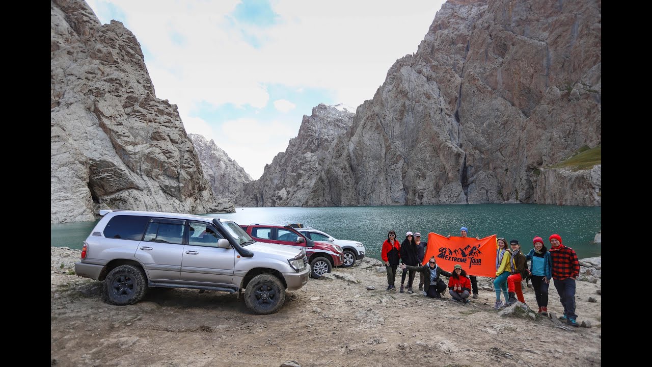 Кыргызские приключения Extreme Uzbekistan. Озеро и пещера Кель Суу, ледник Кызыл Аскер, водопад Шаар
