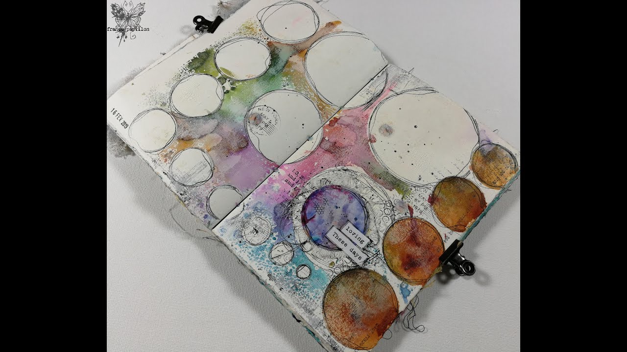 164 'Loving these days'... art journaling