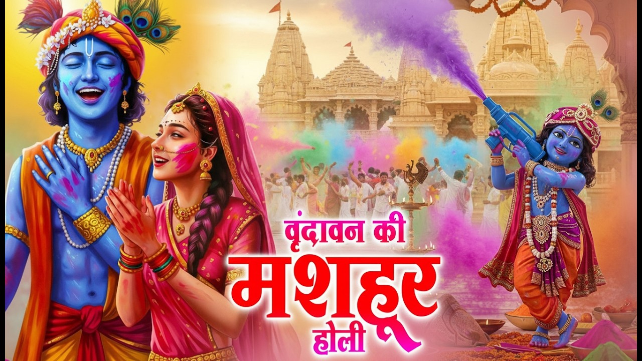 वृन्दावन होली भजन 2026 ~ Shyam_Bhajan_Songs | Radha Krishna Holi Jhanki | Holi Dj |