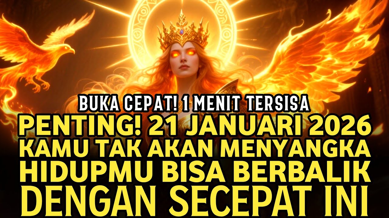 JIWA TERPILIH ✨ SEBELUM 21 JANUARI 2026! KAMU AKAN TAK AKAN PERCAYA DARI MANA UANG INI MUNCUL  