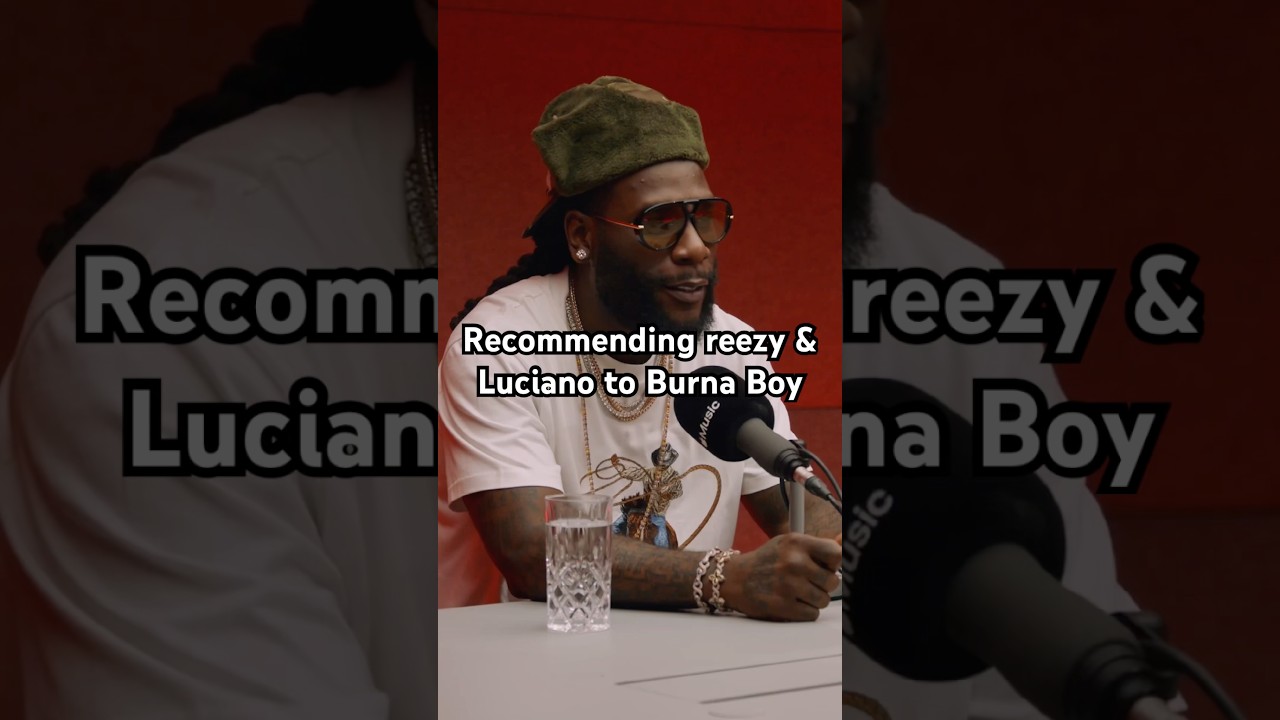 Was eine Kombi 🤯 #burnaboy #reezy #luciano #arianejati #interview #deutschrap
