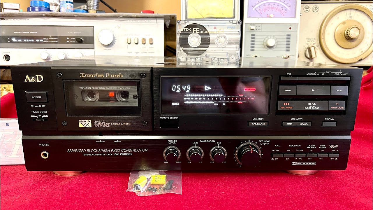 Дека A&D GX-Z9100EX, сложный дефект