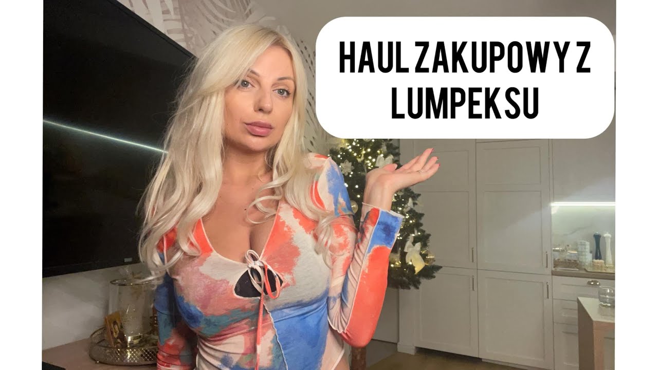 Haul zakupowy z lumpeks!  Cozy sweterek i wiele innych perełek za mniej niż 70 zł