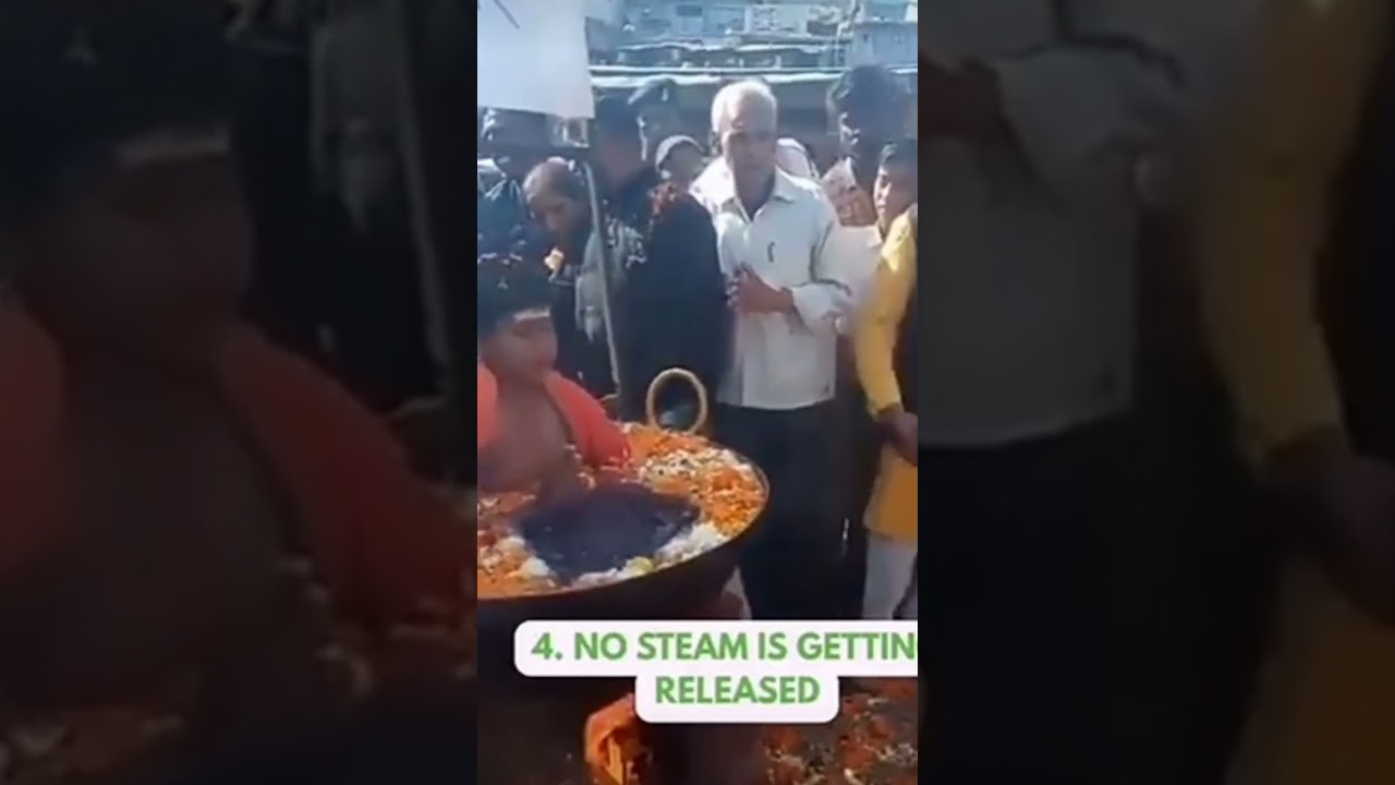 The Little Monk sitting on the boiling oil and doing yoga The Secret was revealed