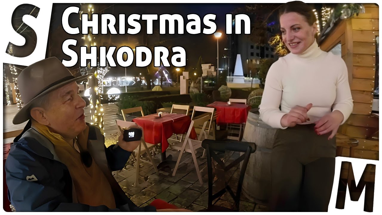 Рождественская ярмарка в Шкодере с Гили - как прекрасна АЛБАНИЯ 🇦🇱 ❤️