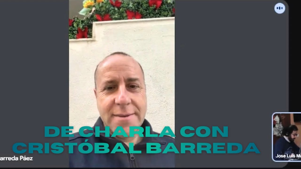 Charla Con Cristóbal Barreda