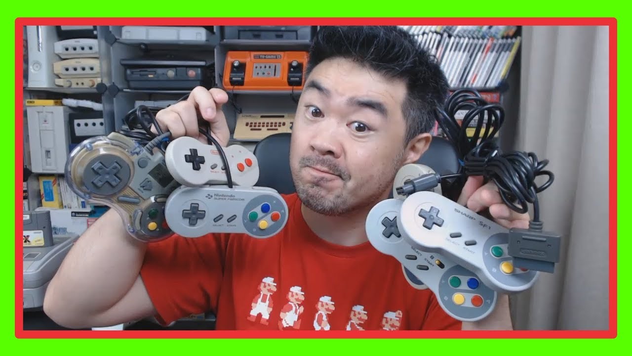 Alguns Joysticks Licenciados do Super Famicom / Super Nintendo