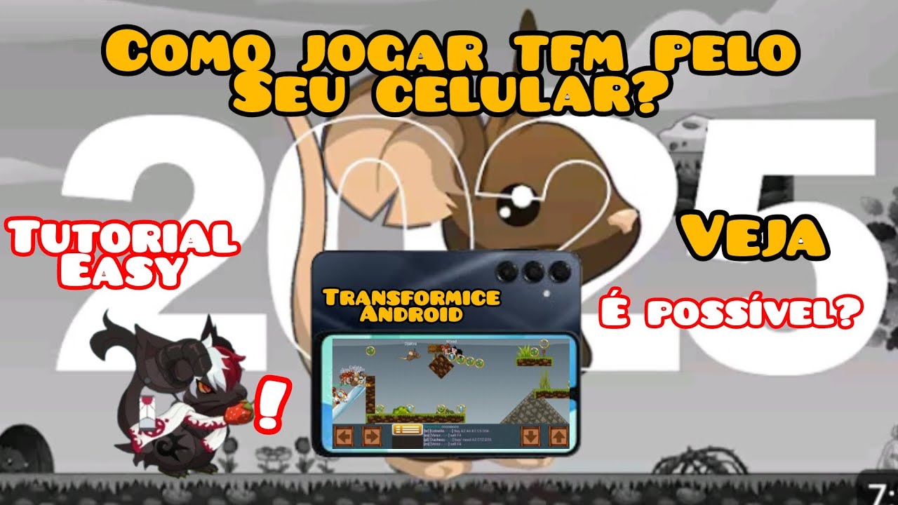 Passo a Passo Transformice Mobile 😯 No Celular -Dicas Para quem não tem notebook-SobreViveJá🐭🧀📱