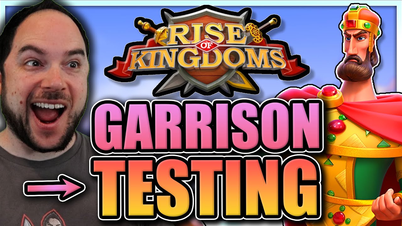 Garrison Testing [David Balanced Mode Test - KvK Stats] Rise of Kingdoms