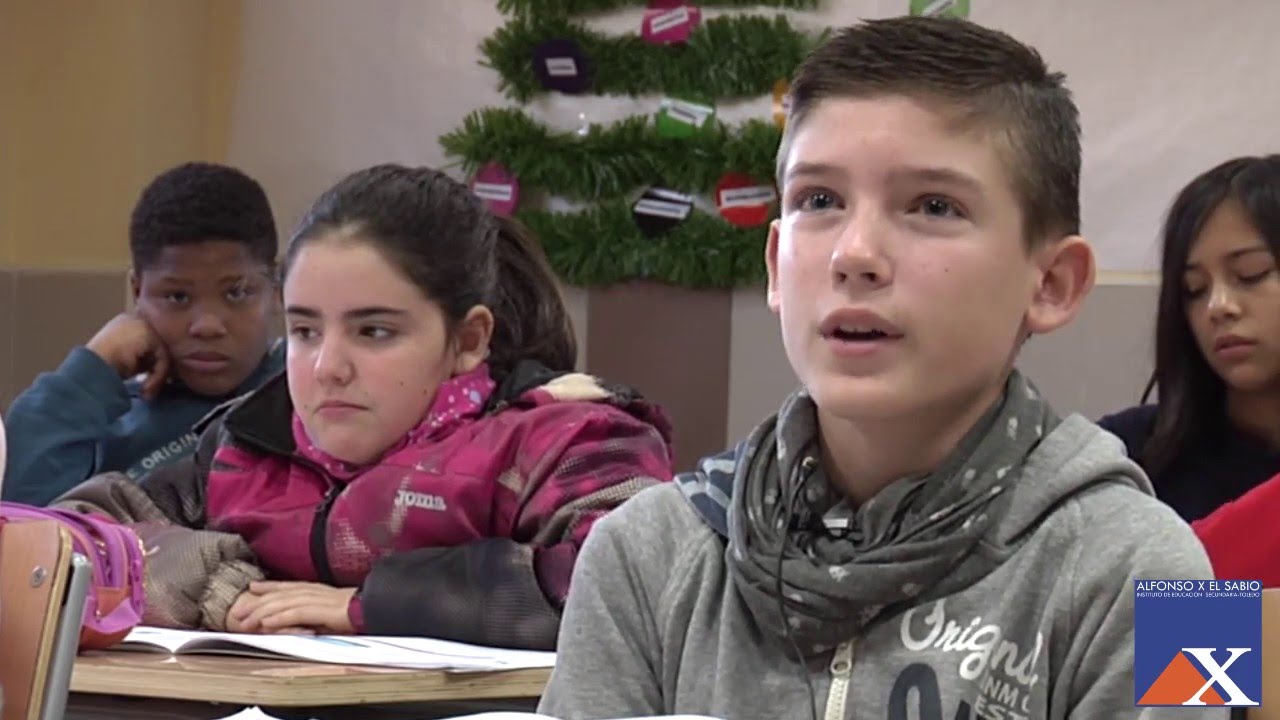 bienvenida futuros  alumnos al IES ALFONSO X EL SABIO de Toledo