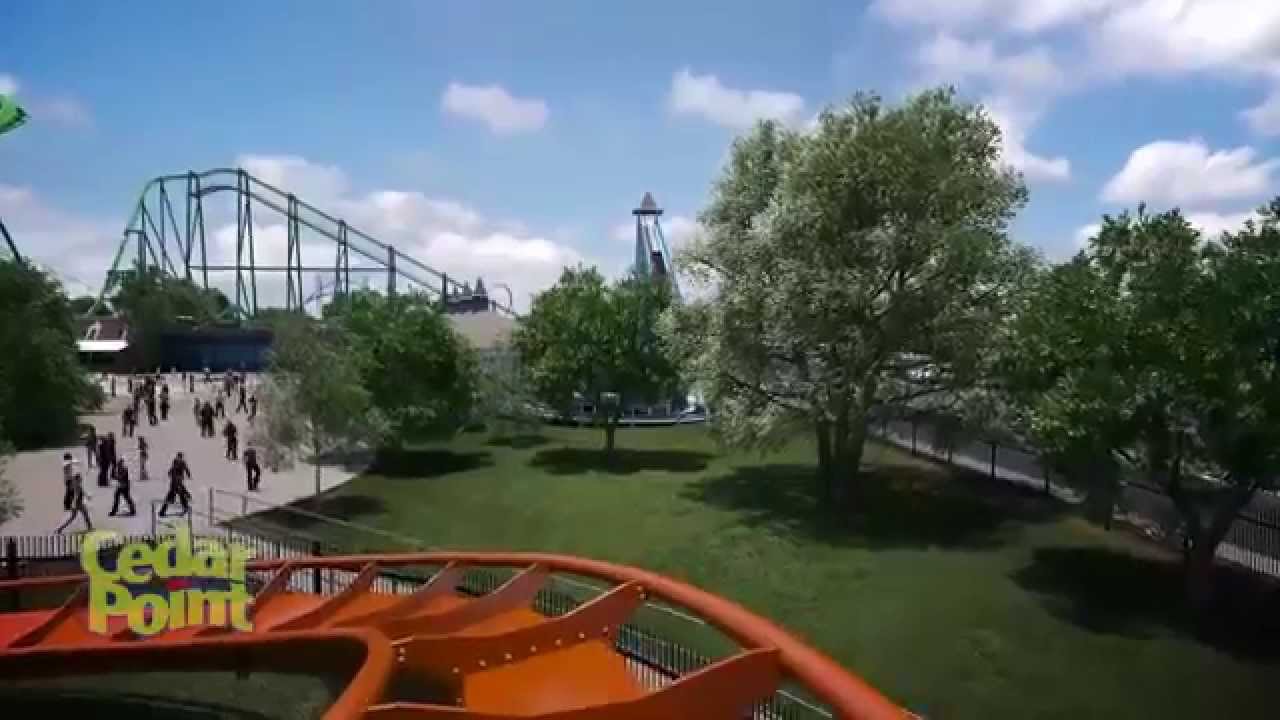 2016 Valravn POV: NEW Record Breaking Dive Coaster coming to Cedar Point