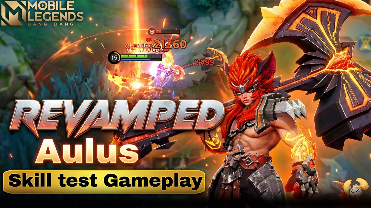 Revamped Aulus Gameplay 🔥 New Skills & Power Test | MLBB Advance Server