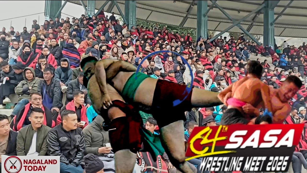 SASA 64th Wrestling Meet 2026 Held at Kisama | Nagaland