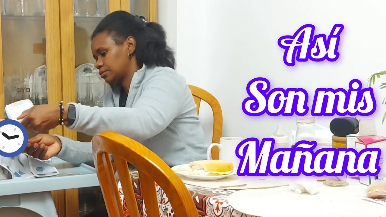 💕así son mis mañana como mamá//preparándome para llevar el  niños /poniendo un poco de orden 